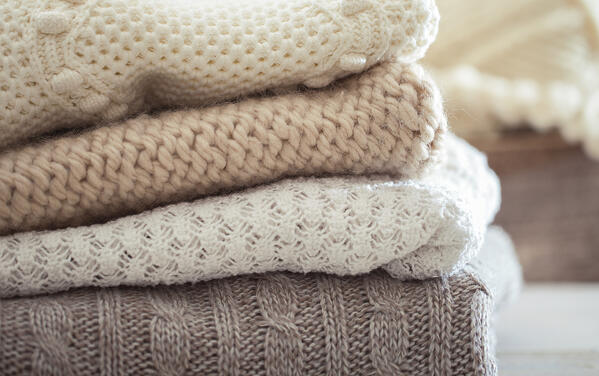 caring for a cashmere sweater