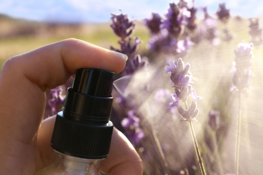 a spray mist using lavender oil