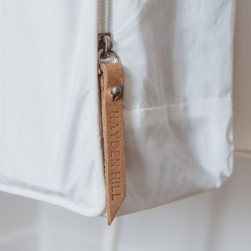 Long Organic Cotton Hanging Bag