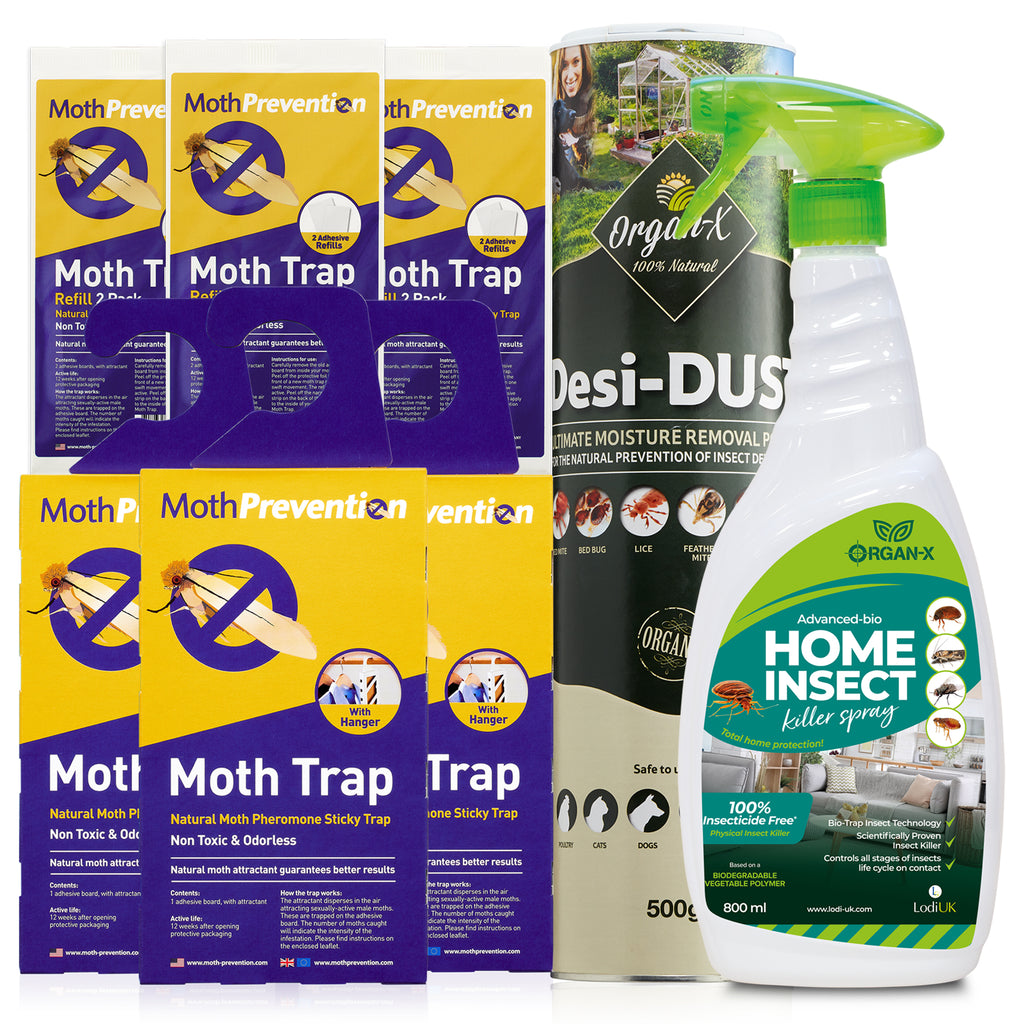 Natural Carpet Moth Killer Kit - 2-3 Room