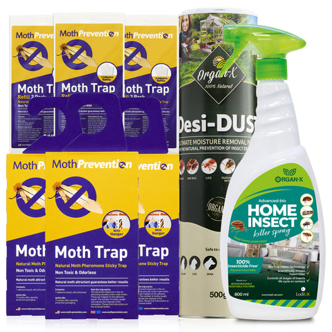 Natural Carpet Moth Killer Kit - 2-3 Room