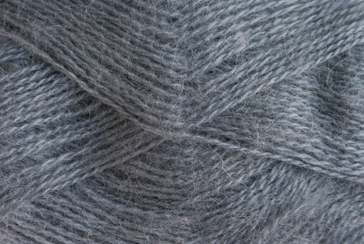 gray angora wool
