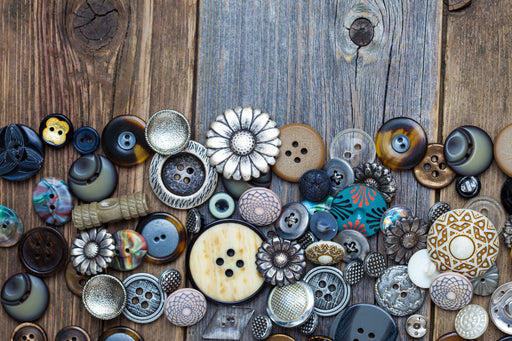 a selection of vintage buttons