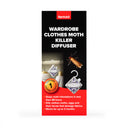 Rentokill Clothes Moth Killer Diffuser - 1 Hanging Tag & 2 Refills