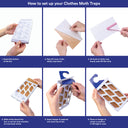How to set up your Clothes Moth Traps by Moth Prevention