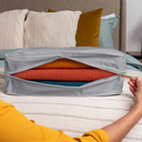 Extra Large Organic Cotton Storage Bag in Grey