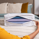 Large Organic Cotton Storage Bag in White