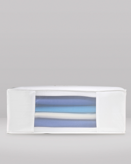 Large Organic Cotton Storage Bag in White