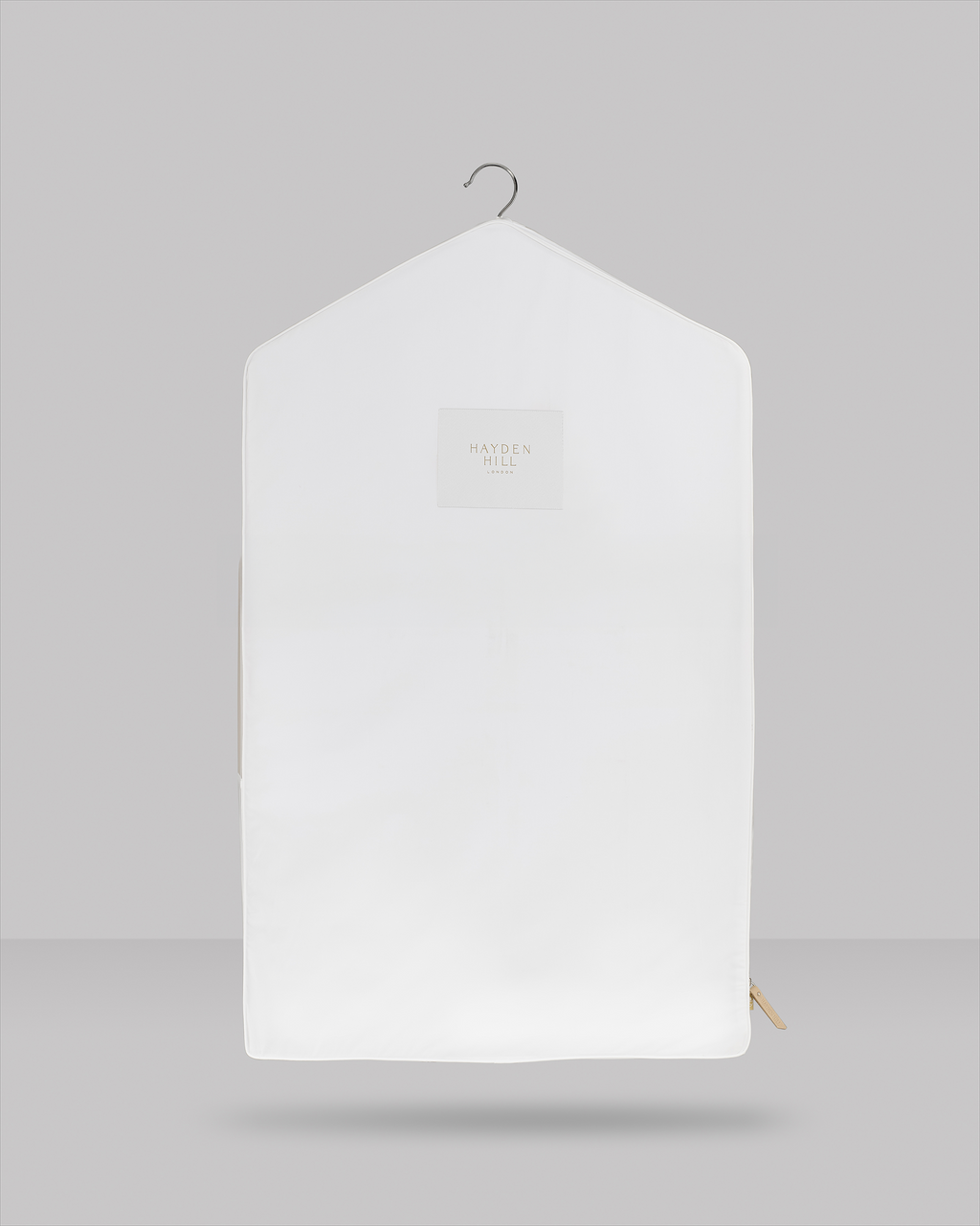Short Organic Cotton Hanging Bag in White