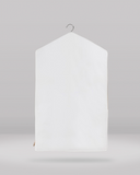 Short Organic Cotton Hanging Bag in White