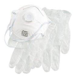 Protective Respirator Mask & FREE Gloves