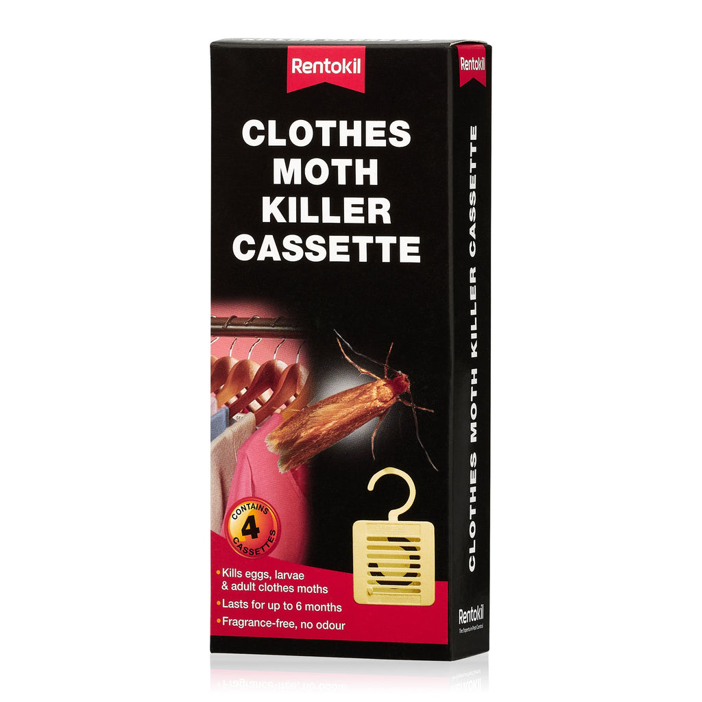Clothes Moth Killer Casette Contains 4 Cassettes