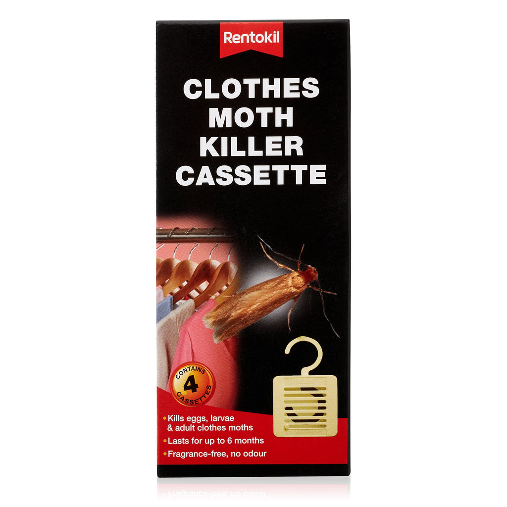 Clothes Moth Killer Cassette - 4 Pack