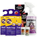 Clothes Moth Killer Kit for 6 Months Protection by Moth Prevention