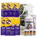 2-3 Rooms Carpet Moth Killer Kit by Moth Prevention